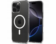 Spigen kryt Liquid Crystal Magsafe pre iPhone 17 Pro Max - Clear White