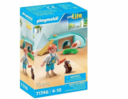 Playmobil Sada figurek chlapce s morčatem Můj život 71746