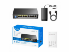 GS1008P 8portový gigabitový PoE+ přepínač 60 W