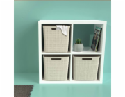 Box Curver Jute Cube 17L béžový