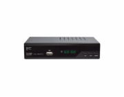 Set-top box GoSAT GS240ET2 DVB-T2 FullHD s HEVC H.265, USB přijímač