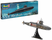 Revell Plastikový model lodi SSB Abraham Lincoln W/IN 1/253
