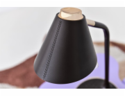 IMMAX LED stolní lampička FINCH/ Qi nabíjení/ 9W/ 12V/2A/ stmívatelná/ hnědá + zlaté prvky