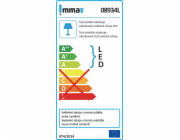 IMMAX LED stolní lampička Kingfisher/ 9W/ 450lm/ 12V/1A/ 3 různé barvy světla/ sklápěcí rameno/ USB/ bílá