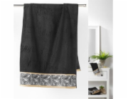 Douceur d`Interieur ORBELLA RUČNÍK - ČERNÝ 90x150