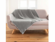 Douceur d`Interieur CORALINE PLED DEKA - ŠEDÁ 125x150