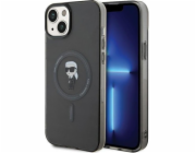 Karl Lagerfeld Karl Lagerfeld KLHMP15MHFCKNOK pevný kryt IML Ikonik MagSafe pro iPhone 15 Plus 6.7 černá/černá