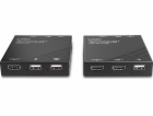Lindy Adapter USB Lindy Extender Cat6 HDMI USB KVM 120m