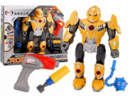 LeanToys šroubovák robotická zbraň vrtačka šroubovák světla zní žlutě