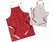 Boltze Sada zástěr STERNY pro rodiče a dítě, 2dílná ve dvou velikostech