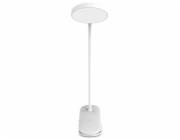 Colorway stolní LED lampa / CW-DL02B-B/ Integrovaná baterie / Klip/ Bílá