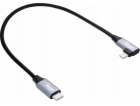 Akyga Angle Kabel USB-C / Lightning 30cm AK-USB-55 30W Mesh