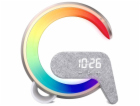IMMAX LED relaxační lampička FLAMINGO/ Qi nabíjení/ budík...