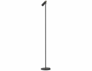 IMMAX LED podlahová lampa TIT/ 6W/ DC 12V/0,5A/ 100-240 VAC/ 400lm/ CCT/ černá se zlatými prvky
