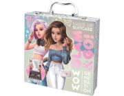 Kids Euroswan Kufr/kosmetická sada 25 v 1 na líčení, oční stíny, kosmetická taštička WOW Generation / WOW00055