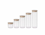 Velkoobjemová nádoba Domoletti, 0,5 l, průhledná