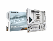 GIGABYTE MB Sc AM5 B850M EAGLE WF6E ICE, AMD B850, 4xDDR5, 1xHDMI, 2xDP, Wifi, mATX