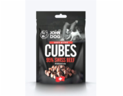 JOHN DOG Soft Bites Cubes Beef 95% - pochoutka pro psy - 120g