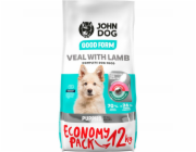 JOHN DOG Good Form Puppy Veal with lamb - suché krmivo pro psy - 12 kg