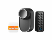 Chytrý zámek SwitchBot Ultra 3 v 1 s ovládacím panelem Hub Mini Matter a klávesnicí Keypad