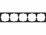 VILMA Pětimístný rám ST150, matně černá