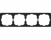 VILMA Čtyřmístný rám ST150, matně černý