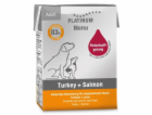 PLATINUM Menu Adult Turkey+Salmon - vlhké krmivo pro psy ...