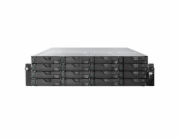 NAS Asustor Lockerstor 16R Pro AS7216RDX, 3U rack, 16x (3.5" SATA HDD/ 2.5" SSD), AMD Ryzen 7 Pro 7745 8C 3.8GHz (up to 5.3GHz), 16GB ECC DDR5 4800 (Max. 192GB), 1x M.2 NVMe slot (PCIe Gen5x4), 2x 10G