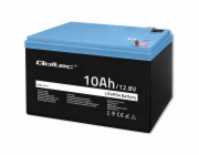 Qoltec Lithium-železitý fosfátový akumulátor LiFePO4 | 12,8 V | 10 Ah | 128 Wh | BMS