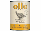 OLLO Pure Turkey - vlhké krmivo pro psy - 850g