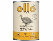 OLLO Pure Turkey - vlhké krmivo pro psy - 850g