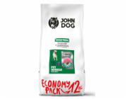 JOHN DOG Good Form Adult  Chicken with beef - suché krmivo pro psy - 12 kg