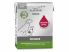 PLATINUM Menu Adult Chicken - vlhké krmivo pro psy - 375g