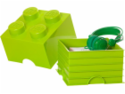 LEGO Storage Brick 4 světle zelená, úložný box