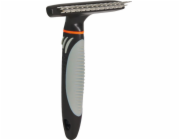 Trixie Kovový hřeben na kari s dlouhými štětinami - dva řady (1,5 cm a 2 cm), 10 × 15 cm