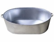 NoName Oválná pozinkovaná vana 120L