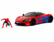 Simba AUTO OSOBY SE SETKALY S JADOU SPIDER-MANEM MCLAREEM 1 24 FIG WB6