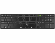GENIUS Slimstar 7250BT Black/ bezdrátová 2,4GHz + BT5.0/ Copilot/ USB/ černá/ CZ+SK layout