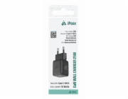Adaptér USB iPEAX GaN USB/USB-C 90010126 Black