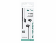Sluchátka iPEAX 90010135 USB-C Black
