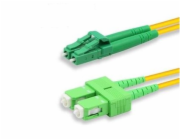 Patchcord FO duplex LC/APC-SC/APC  9/125um SM, 3m, OS2, 1,8mm