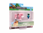 MINECRAFT S2 3D WIND-UP TOY - BABY ZOMBIE & PIG