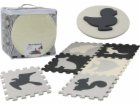LeanToys Měkká podložka na puzzle kontrastní, vzdělávací,...