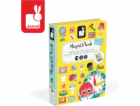 Janod Magnetické puzzle Učím se dívat Magnetibook
