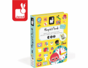 Janod Magnetické puzzle Učím se dívat Magnetibook