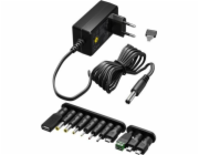 Goobay Napájecí adaptér pro notebook Univerzální napájecí zdroj 3V - 12V, max. 12W, A