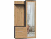 Topeshop GARD DUO ANT/ART KPL vstupní skříň