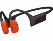 Bezdrátová sluchátka s kostní vodivostí a powerbankou Suunto Wing 2 Coral Orange
