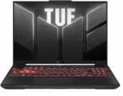 ASUS TUF Gaming A16 FA607NUG-RL117 AMD Ryzen™ 7 7445HS Laptop 40,6 cm (16") WUXGA 16 GB DDR5-SDRAM 512 GB SSD NVIDIA GeForce RTX 4050 Wi-Fi 6 (802.11ax) Šedá