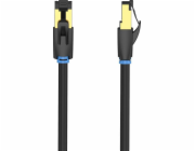 Vention IKABI síťový kabel Černá 3 m Cat8 S/FTP (S-STP)